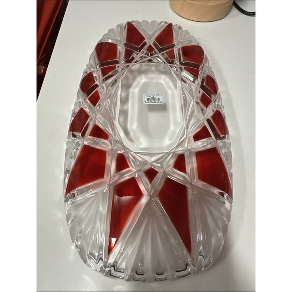 Mikasa Celebrations Roxborough Ruby Tray Platter - Picture 4 of 5